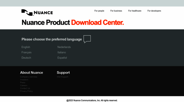 download.nuance.com