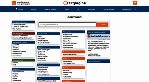 download.startpagina.nl