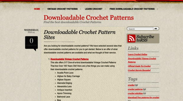 downloadablecrochetpatterns.blogspot.com