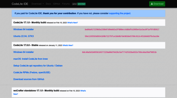 downloads.codelite.org