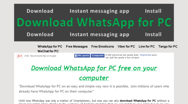 Pc download free login for whatsapp WhatsApp 2.2126.15