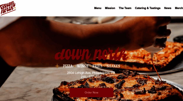 downnorthpizza.com