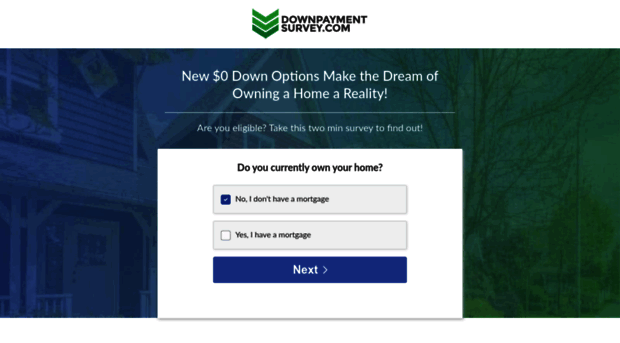 downpaymentsurvey.com