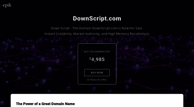 downscript.com