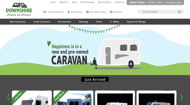 downshirecaravans.com