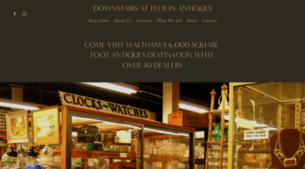 downstairsatfeltonantiques.com