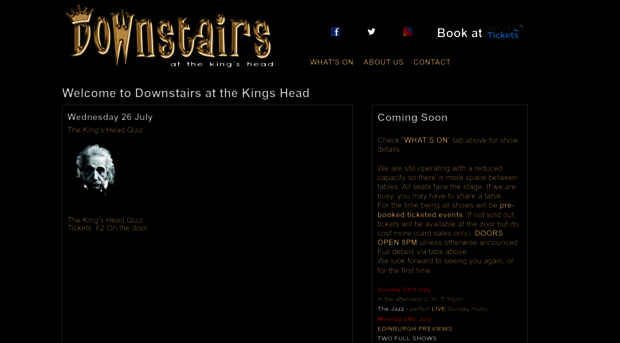 downstairsatthekingshead.com