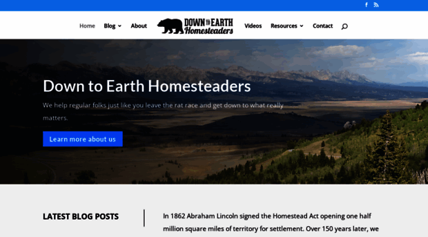 downtoearthhomesteaders.com