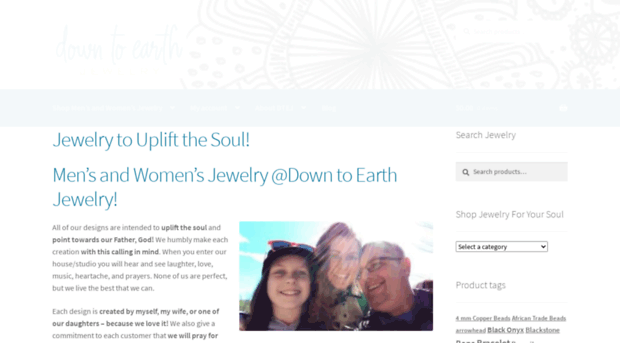 downtoearthjewelry.com