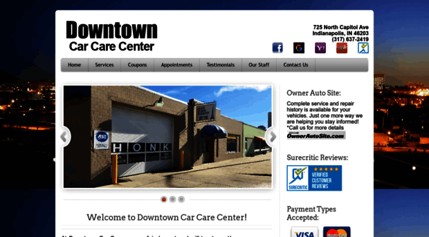 downtowncarcarecenter.com