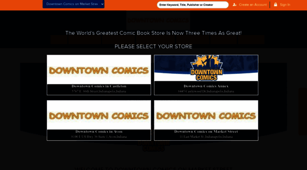 downtowncomics.com