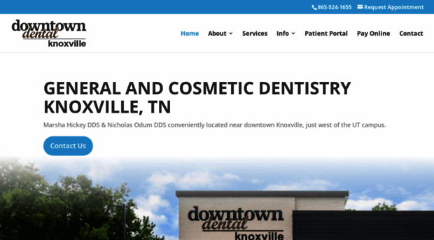 downtowndentalknoxville.com