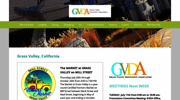 downtowngrassvalley.com