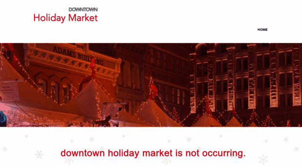 downtownholidaymarket.com