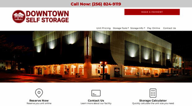 downtownstoragehuntsville.com