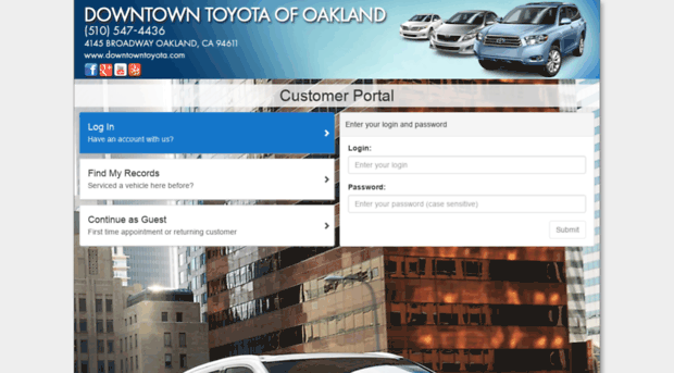 downtowntoyota.totalcustomerconnect.com