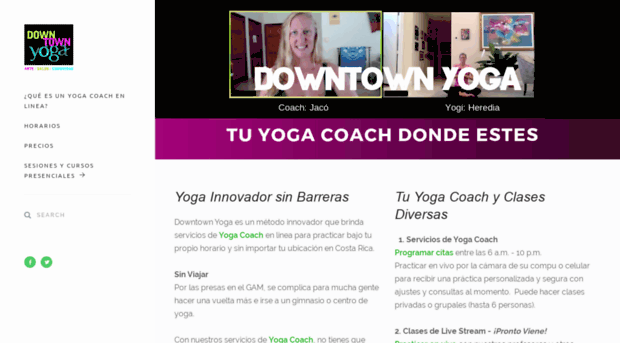 downtownyogacostarica.com