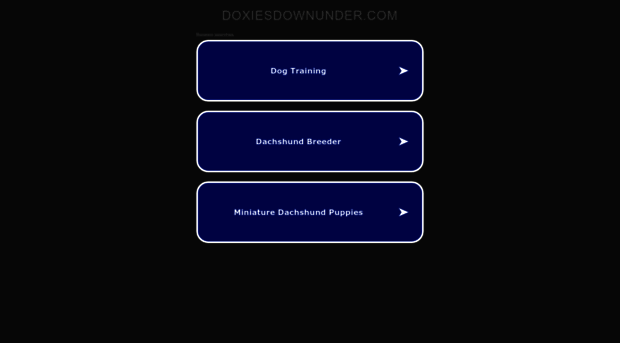 doxiesdownunder.com