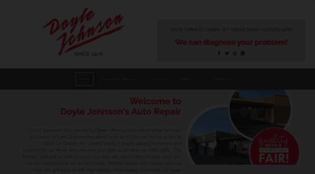 doylejohnsonsautorepair.com