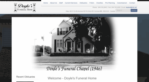 doylesfuneralchapel.com