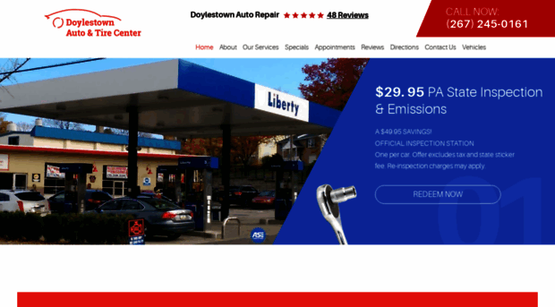 doylestownautotire.com