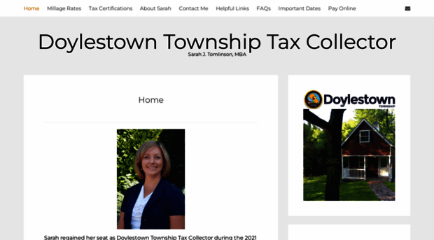 doylestowntaxcollector.com