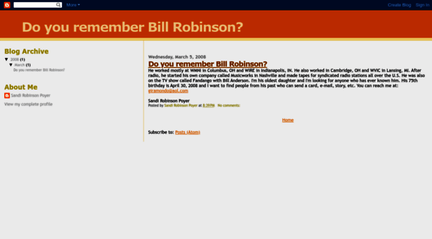 doyourememberbillrobinson.blogspot.com