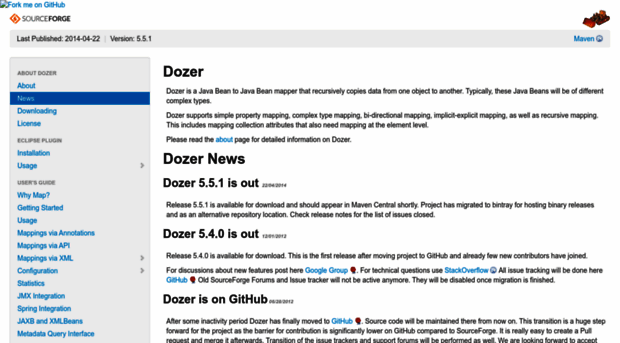 dozer.sourceforge.net