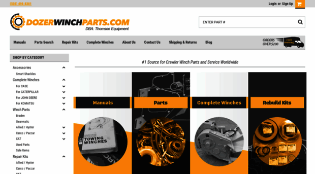 dozerwinchparts.com