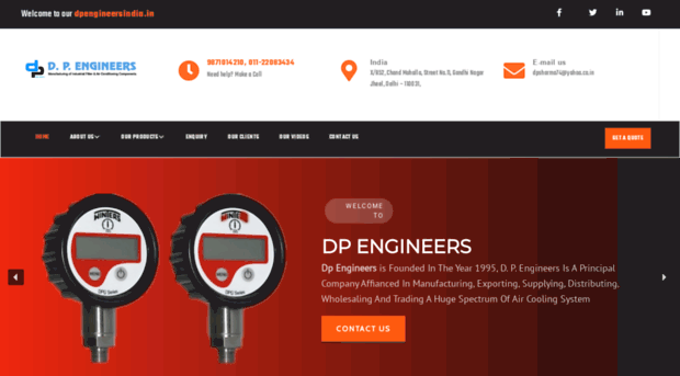 dpengineersindia.in