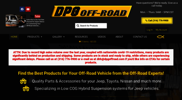 dpgoffroad.com