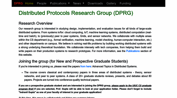 dprg.cs.uiuc.edu