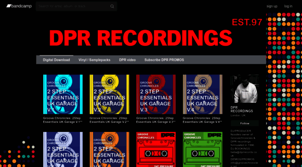 dprrecords.co.uk