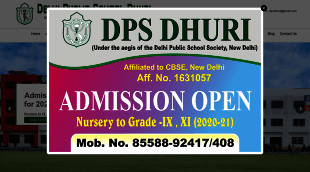 dpsdhuri.edu.in