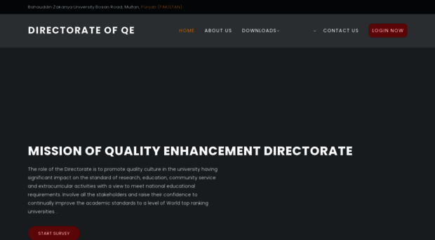 dqe.bzu.edu.pk