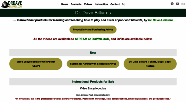 dr-dave-billiards.com