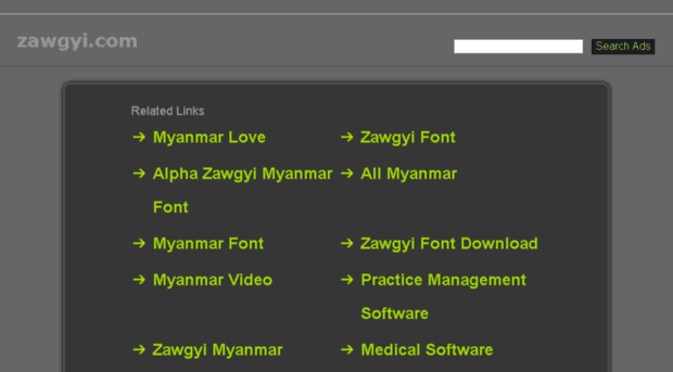 alpha zawgyi myanmar font
