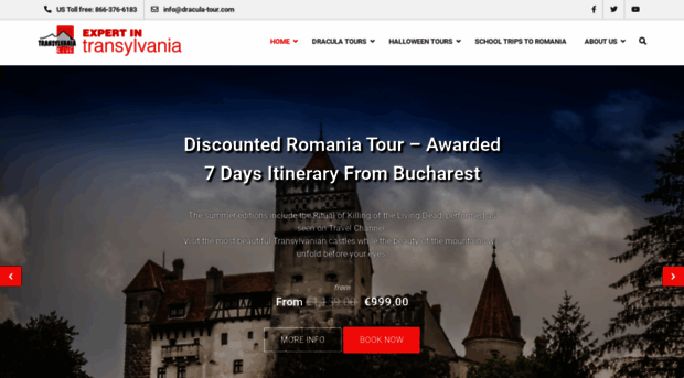 dracula-tour.com