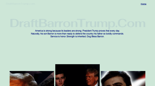 draftbarrontrump.com