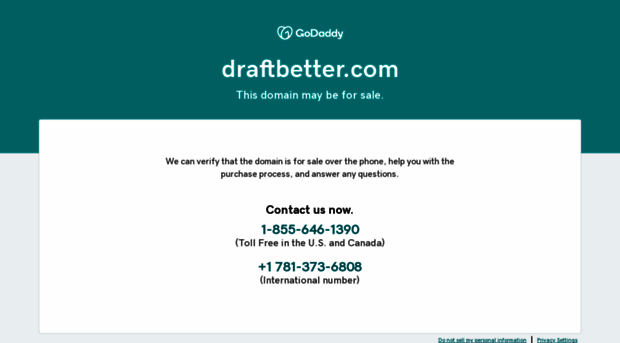 draftbetter.com