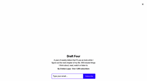 draftfour.substack.com