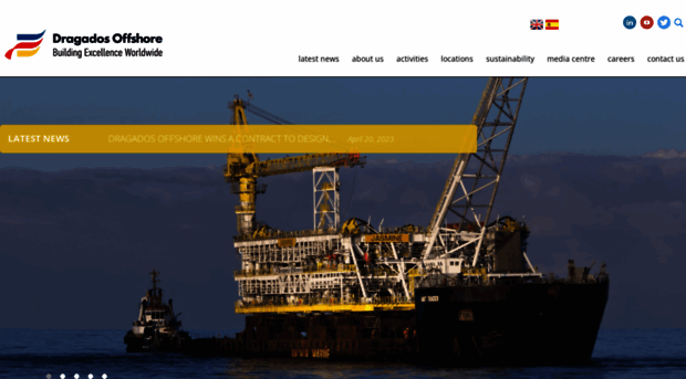 dragadosoffshore.com