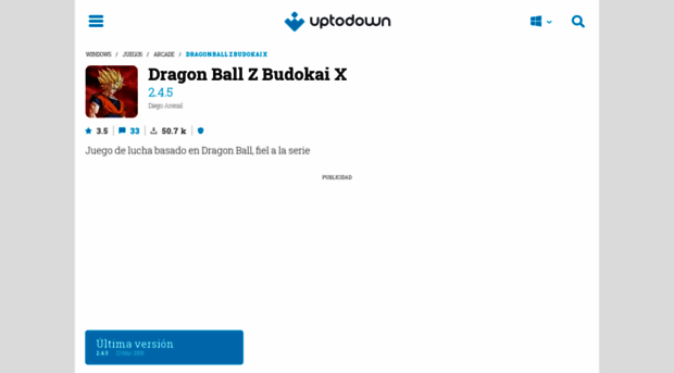 dragon-ball-z-budokai-x.uptodown.com