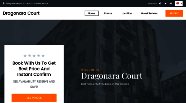 dragonaraapartmentsmalta.com