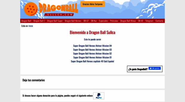 dragonball.sullca.com