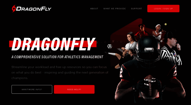 dragonflyathletics.com