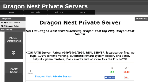 dragonnestservers.net