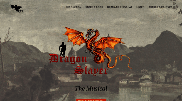 dragonslayerthemusical.com