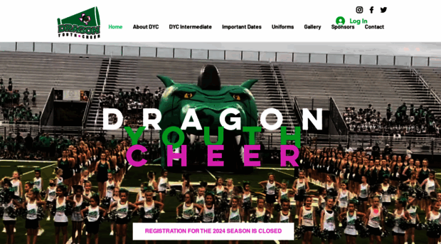 dragonyouthcheer.com