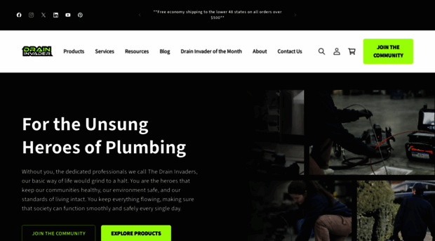 draininvader.com